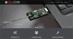 Desktop Screenshot of fibrecode.com